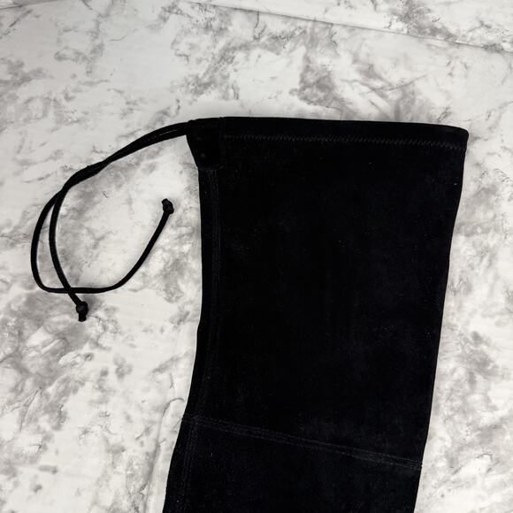 Stuart Weitzman Womens Lowland Over The Knee Boot Size 9 Black Stretch Suede - Picture 2 of 7